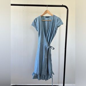 Polo denim dress